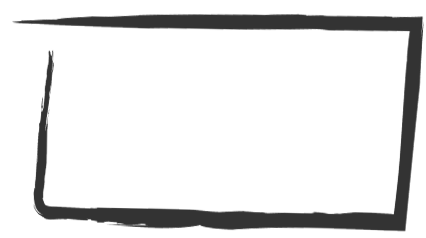 Decorative scribble background